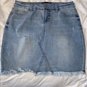 Denim skirt